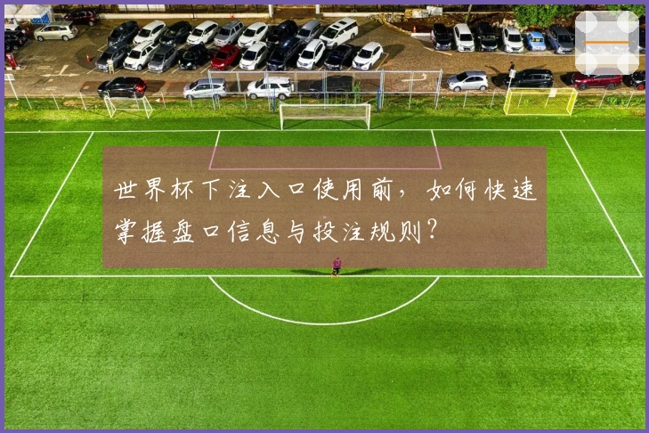 世界杯下注入口使用前，如何快速掌握盘口信息与投注规则？